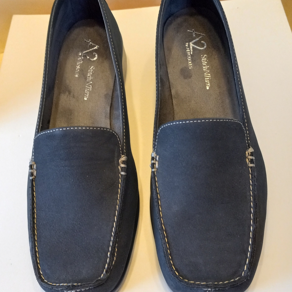 A2 by Aerosoles Navy Loafers
